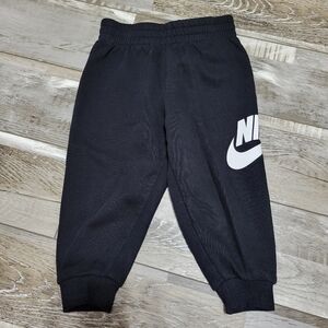 Baby Nike Black Logo Sweatpants Size 24M